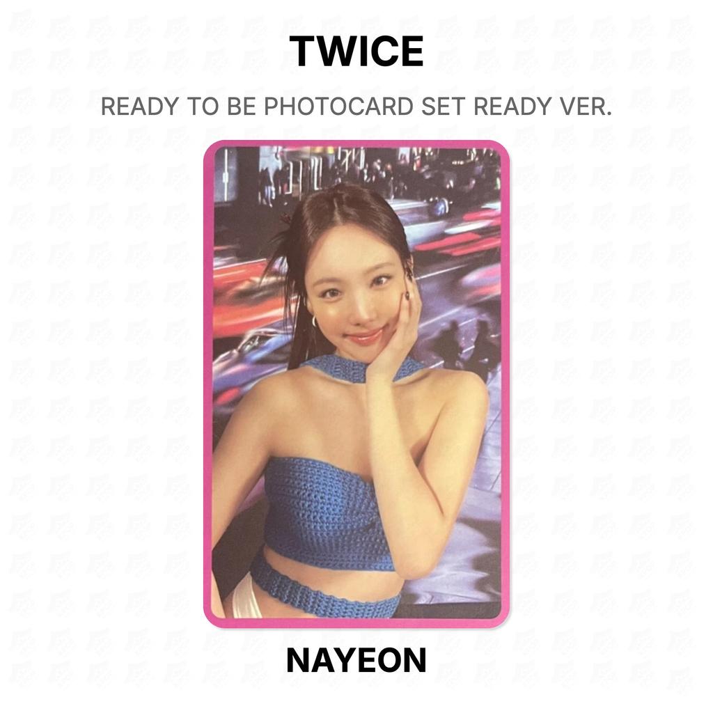 TWICE READY TO BE PHOTOCARD SET READY VER. Official Photocard