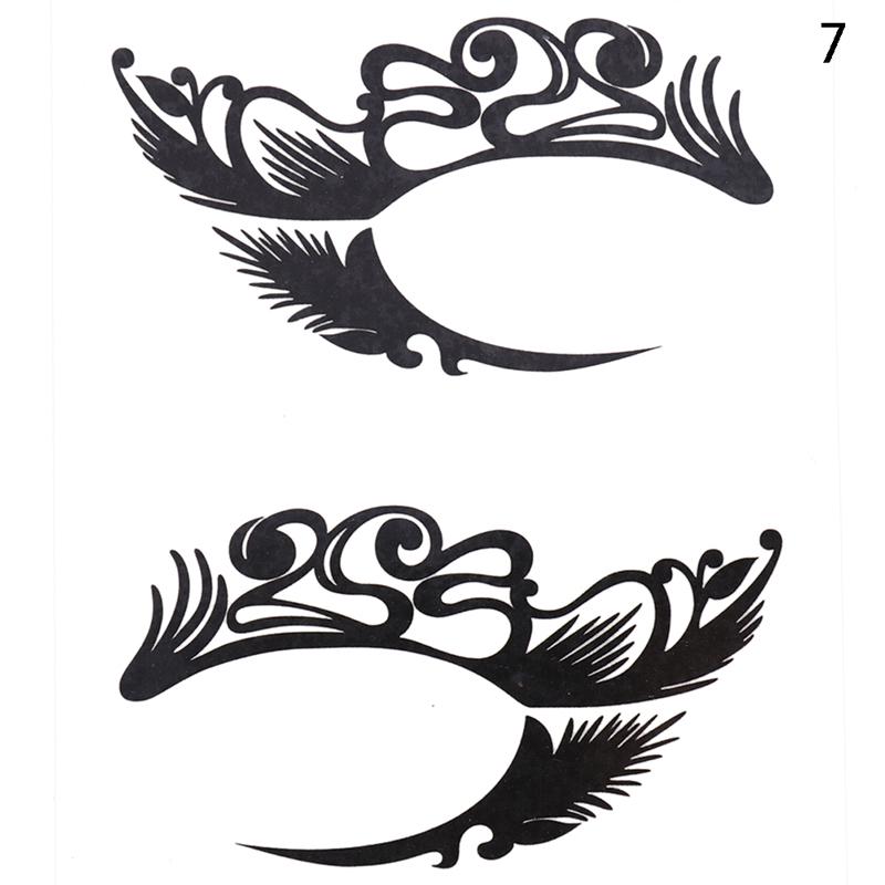 Cadılar Bayramı Makyaj Göz Geçici Dövme Yüz Yüz Transferi Etiket Güzellik Kaynağı