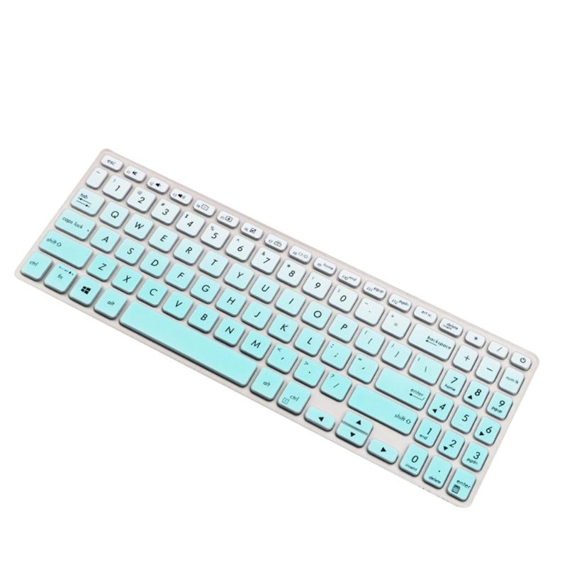 Silicone Keyboards Protectors for FL8700F S530UN Laptop Dust and Spill Resistant Semi Transparents