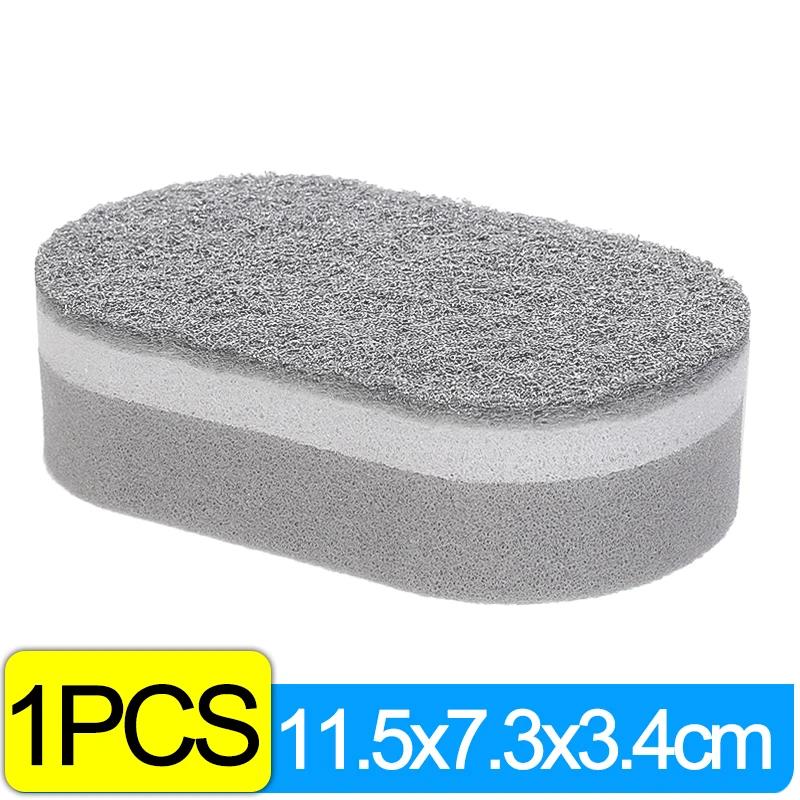 

Волшебные трехслойные чистящие губки, многоразовые сковородки, кастрюли, мочалки для мытья посуды, бытовые кухонные губки, салфетки, щетки, чистящие инструменты