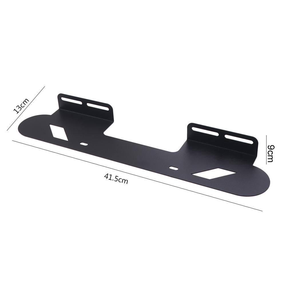 Thickened Storage Rack Carbon Steel Soundbar Wall Mount Fixing Wall Mount Bracket Under TV Sound