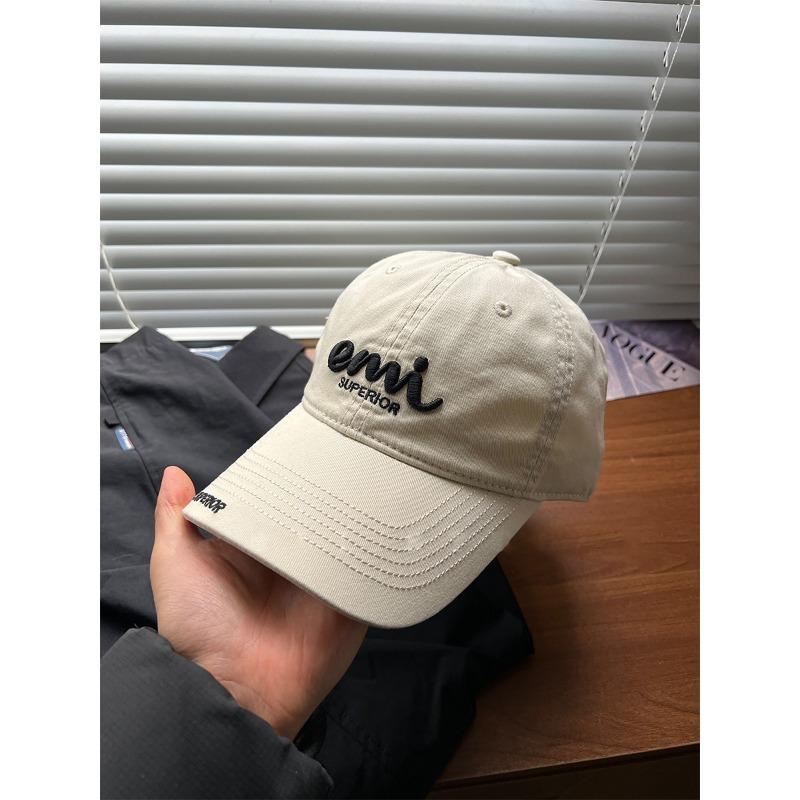 High Quality Big Head Circumference Baseball Hat for Men and Women Couples Wide Face Small Versatile Letter Cap Trendy Product
