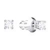 Swarovski Attract Round Pierced Earrings Women earrings White 5408436