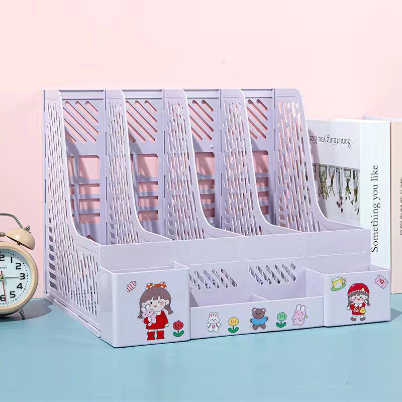 Desktop File & Document Organizer Storage Box