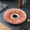 Star Creative Divided Dumpling Plate