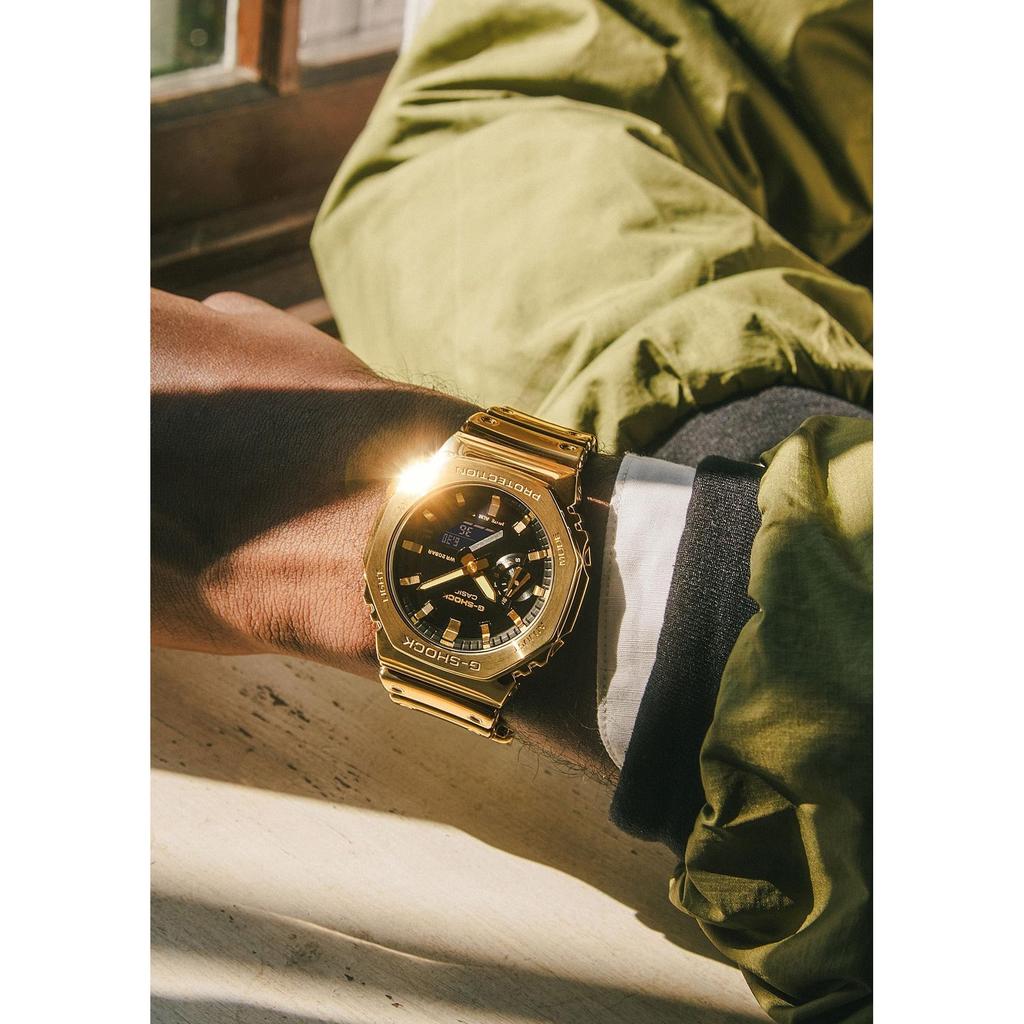Casio G-Shock Men's Watch Gold     Fine Metallic Series GM-2100YMG-9AJF [Authentic Japanese Model]