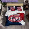 Stoke City Football Set Lenzuola 3 Pezzi Morbido Copripiumino con Federe Set Decorazione Camera da Letto per Casa