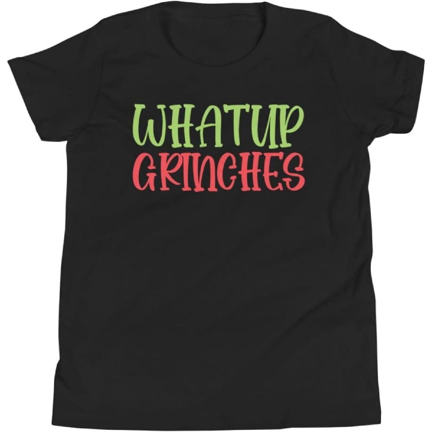 BGD Funny Whatup Grinches Youth Short Sleeve T-Shirt XXXXXL разноцветный