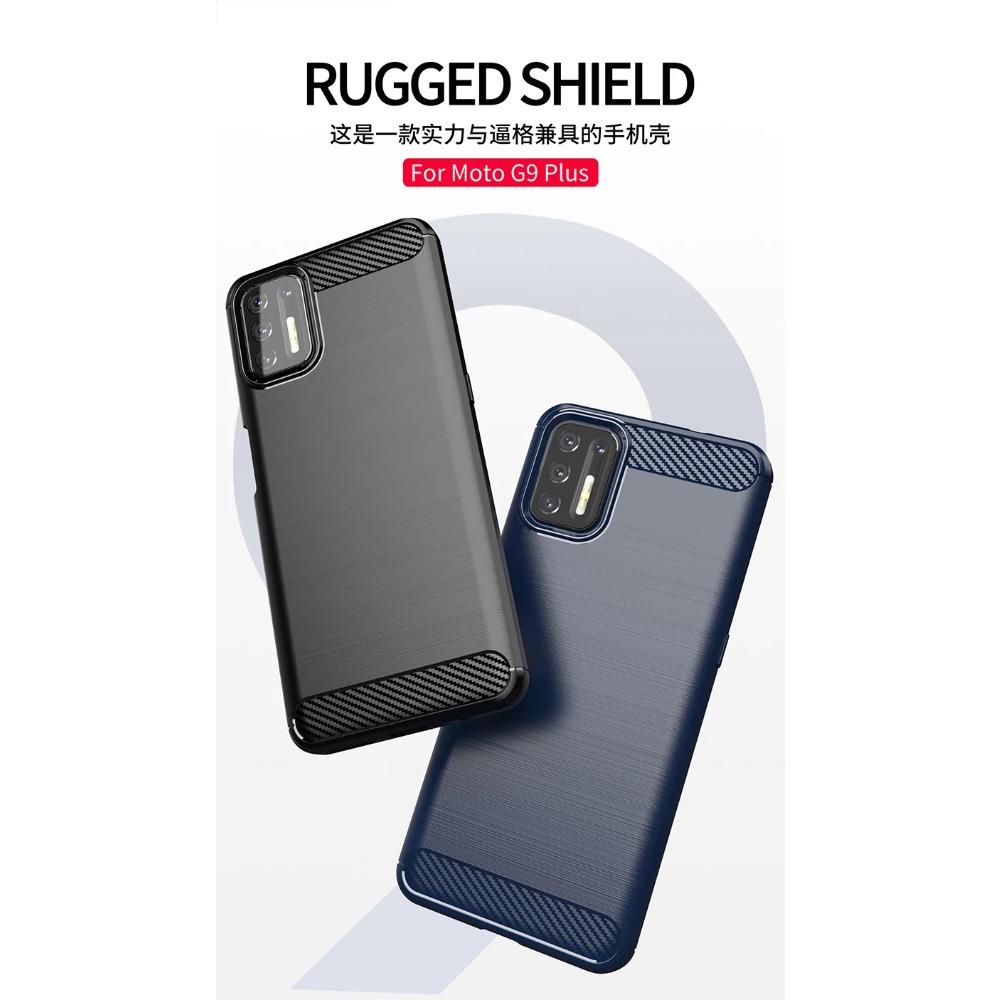 For Motorola Moto G9 Plus Case Silicone Carbon Fiber Cover For Moto G9 Plus E7iPower G72 G14 E30 E20 Case For Moto G9 Plus Case