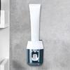 Toothpaste Squeezer Quantitative Squeeze Reduce Waste Strong Bearing Kids Adult Wall Mount Automatic Toothpaste Dispenser Bathroom Accessories