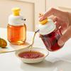 100Ml Cooking Oil Jar Glass Bottle Press Type Seasoning Storage Bottle Spice Metered Oil Control Bottle