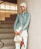 Satur Verona Synthetic Suede Bag Cream
