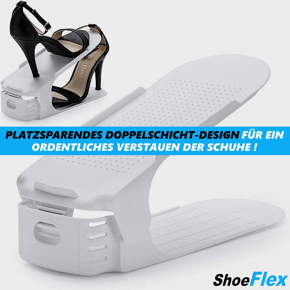 SHOEFLEX organizer na buty, stojak na buty do szafki na buty, teczka na buty