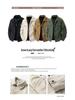 Japanese Retro Lapel Workwear Jacket - Men's Casual Loose Trendy Top for Spring and Autumn
