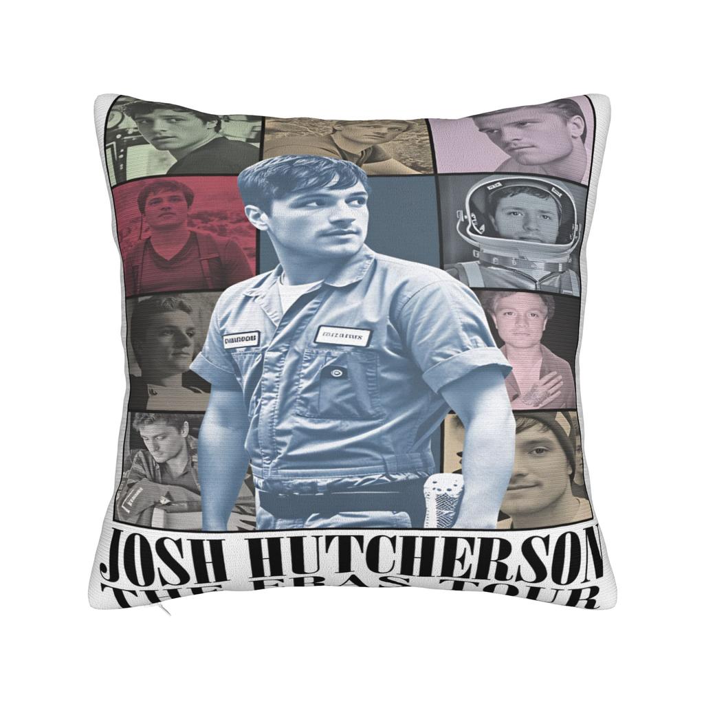 Josh Hutcherson Pillow Case  Square Pillow Cover For Living Room Sofa Fashion Cushion Cover
