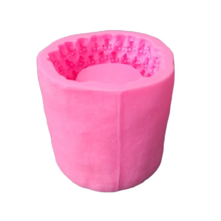 Skull Flowerpot Silicone Mold Keychain Resin Epoxy Craft Polymer Clay Craft