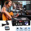 BT-298A Mini Portable Car Power Amplifier 12V Bluetooth HIFI Audio Amplifier Home Cinema Stereo Speaker 18X13.6X5.5CM