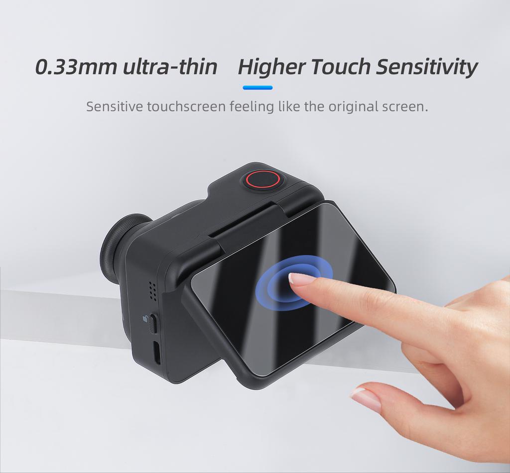 3Pcs Screen Protector For Insta360 GO Ultra Tempered Glass Anti-scratch Protective Film for Insta360 GO Ultra Lens Protector Kit