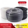 Cable Management Tube for Electric Wires - Soft Wrap for Computer, Monitor, and Power Cords.