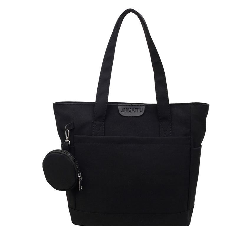 New Simple Commuter Tote Bag Shoulder Bag Large Capacity Lightweight Fashion Versatile Handbag Women's Bag