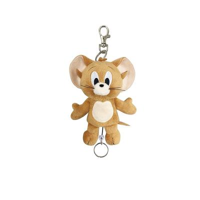 SK Japan Capa de Chave Retrátil de Pelúcia Tom e Jerry, Jerry
