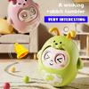 Rabbit Gnome Toys with Interactive Bell,Hand Eye Coordination Development Toy for Youngsters,Christmas,Thanksgiving Gifts, No Batteries Needed,