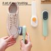 2pcs Soft-Bristled Shoe Brush Multifunctional Household Automatic Filling Liquid BrushesLong Handle Brushes Kitchen Dish Washers