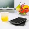 1Pc Black Silicone Ice Tray-160 Mini Cubes,Easy Release Mould for Crushed Ice&Ice Sand,Quick-Freezing&Reusable silicone mold