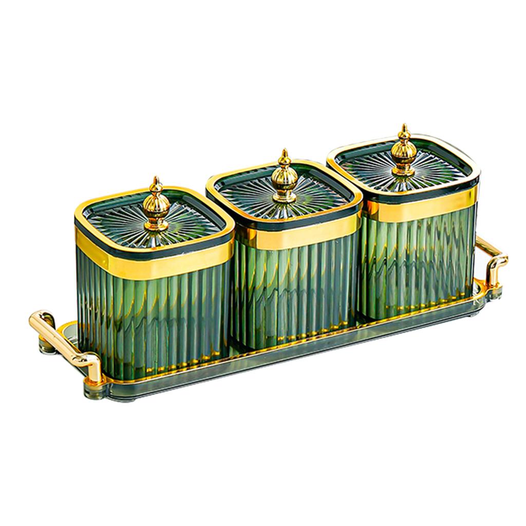 Haushalt Lebensmittel Veranstalter Jar Set Wiederverwendbare Gewürz Lagerung Box Für Candys Snack