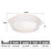 Chuzhou A5 Melamine White Deep Dinner Plate