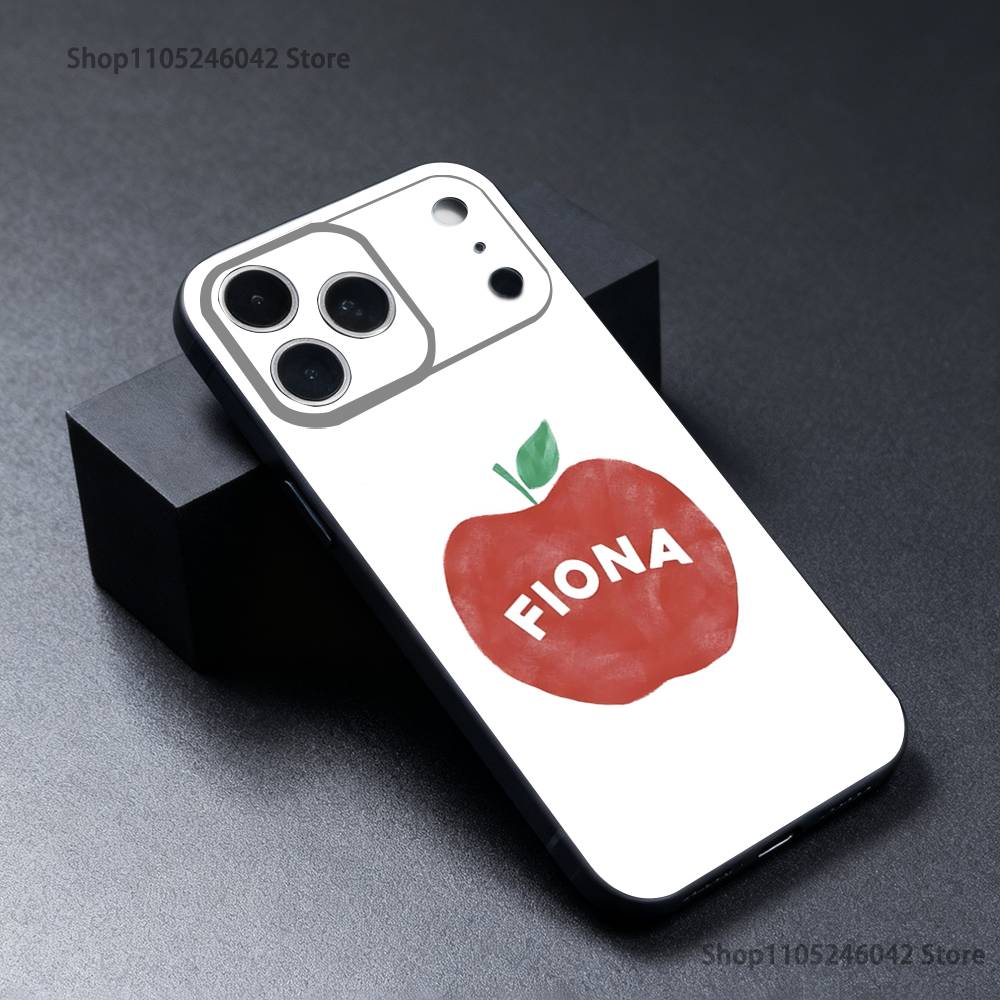 F-Fiona A-Apple Phone Case For iPhone 17,16,15,14,13,12,11,Pro,Max,Plus Black Soft Cover