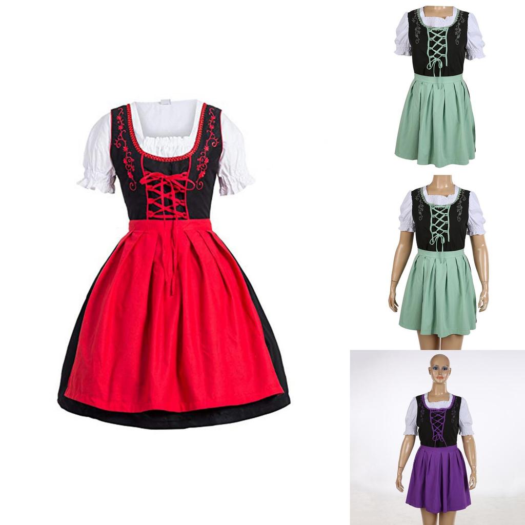 Dirndl im Vintage-Stil für Oktoberfest und Festival-Cosplay