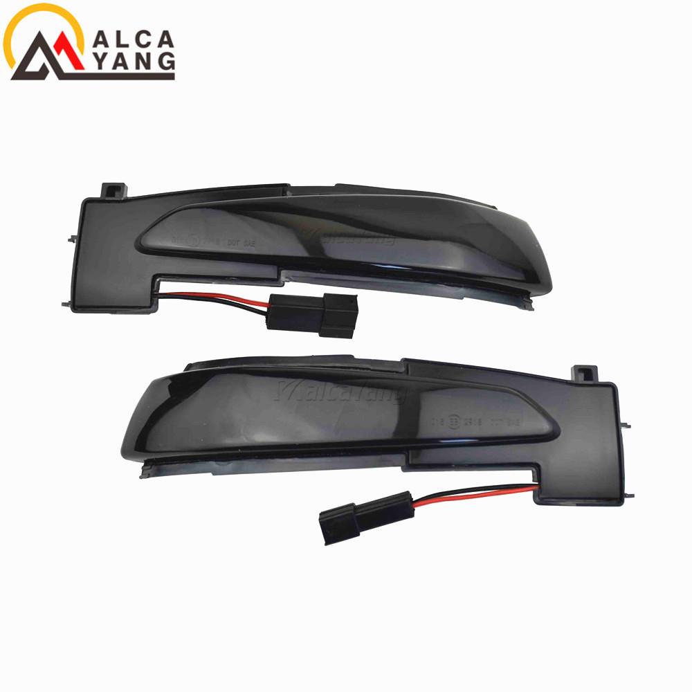 2Pcs Sequential Flashing Lamp for Peugeot 508 SW 2010-2017 LED Dynamic Turn Signal Light for Citroen DS5 C4 Grand Picasso II