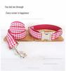 Plaid Bow Tie Dog Collar & Leash Set (UDC-047) by MUTTCO