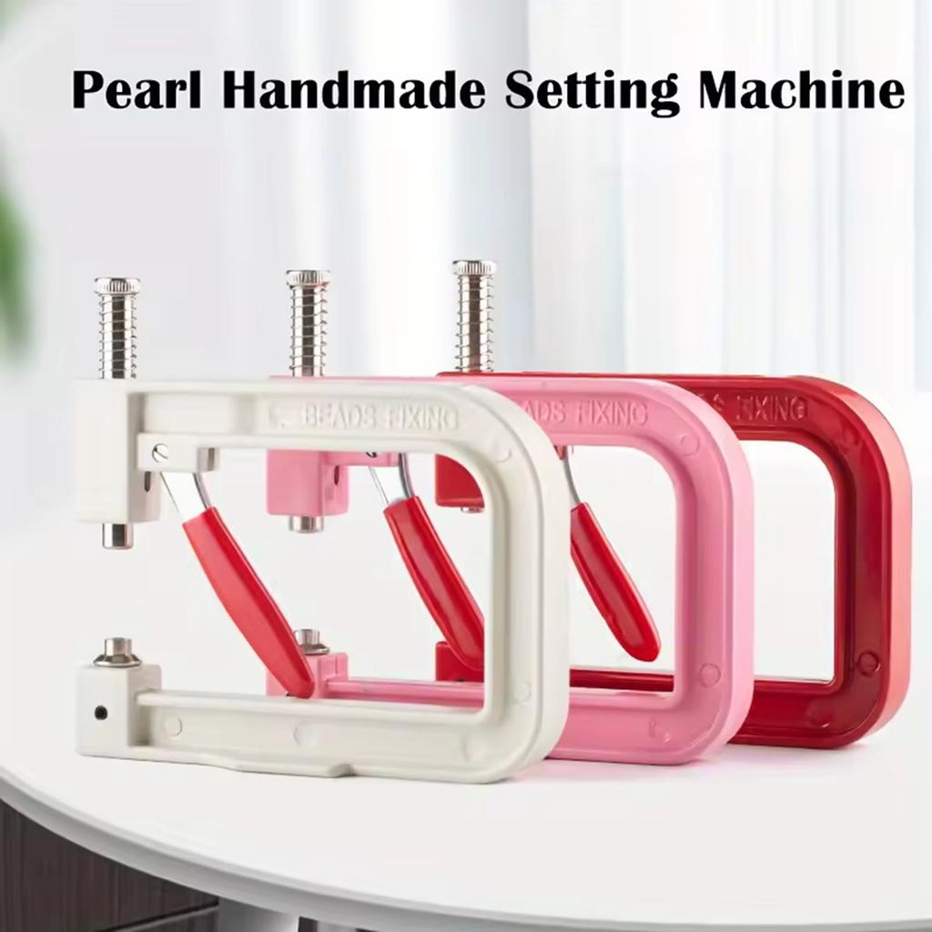 Handheld Automatic Beading Device Efficient Jewelry Crafting Tool Alloy Beading Machine for Jewelry Crafting Enthusiasts