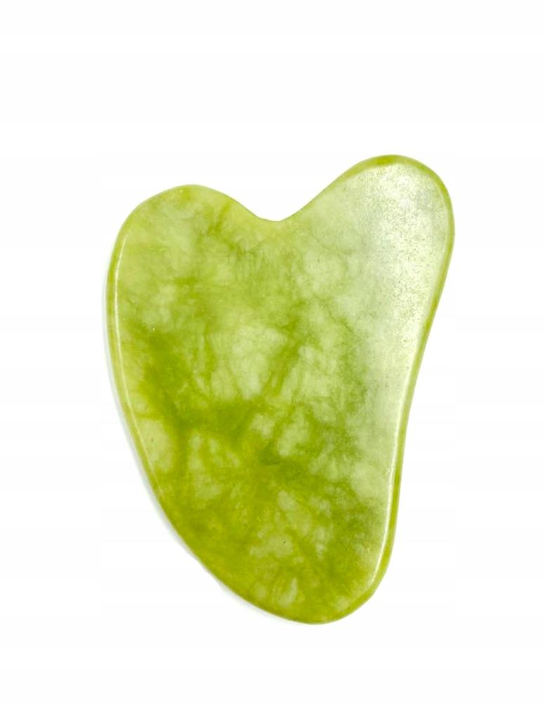 Gua sha stone kamień do masażu twarzy - jadeit