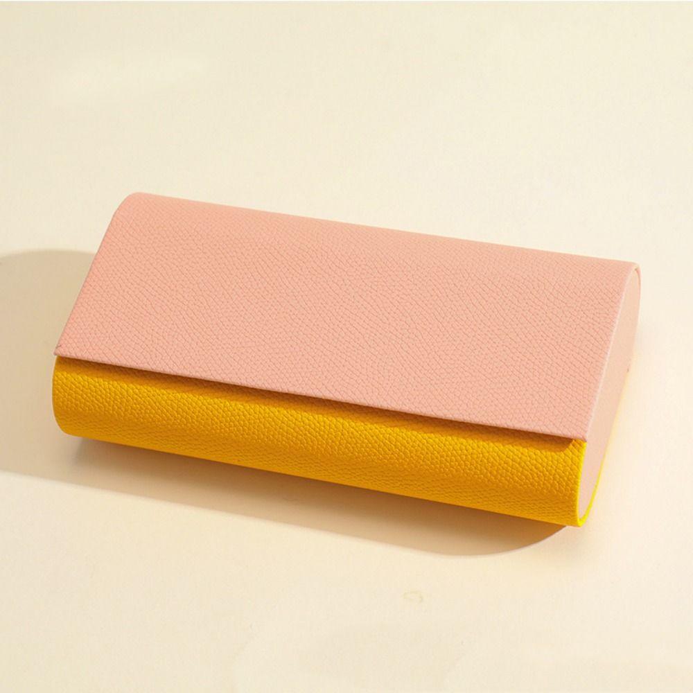 Large Capacity Eyeglasses Sleeve Magnetic Buckle Hard Eyewear Protector  Hard Glasses Case