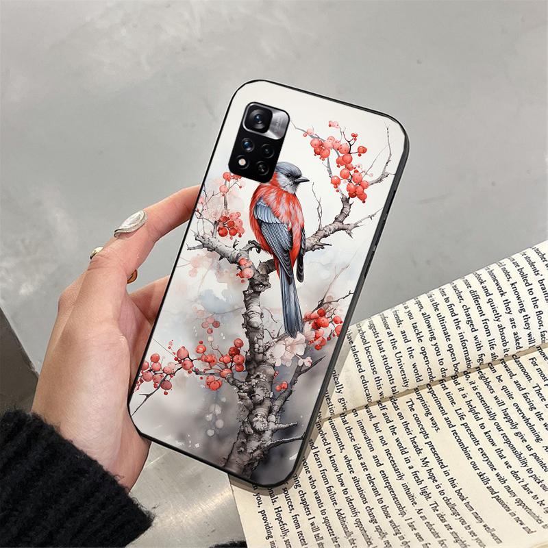 Birds Phone Case For Xiaomi Redmi Note 13 12 Pro 11S 11 10 Pro 10S 12S Redmi 10 13C 9C