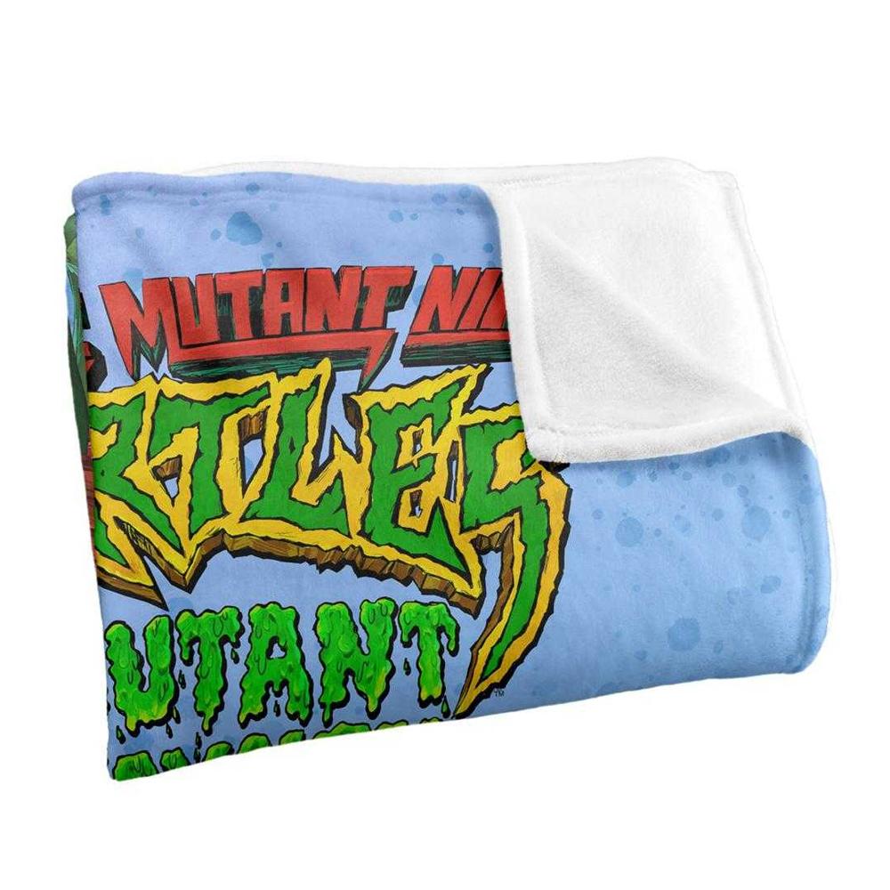Teenage Mutant Ninja Turtles: Mutant Mayhem Turtle Teens Silky Supersoft Blanket