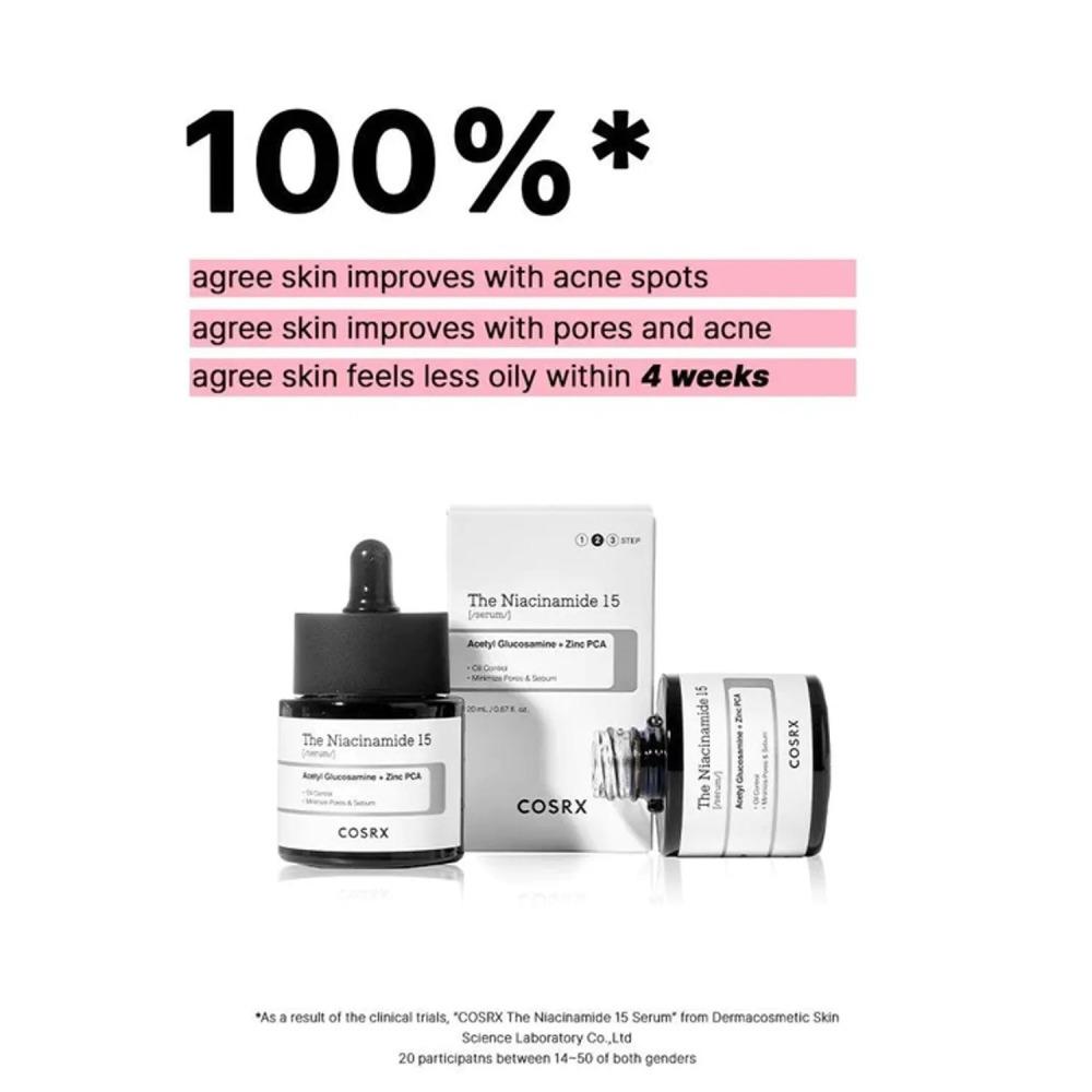 COSRX The Niacinamide 15 Serum 20ml (2 options)