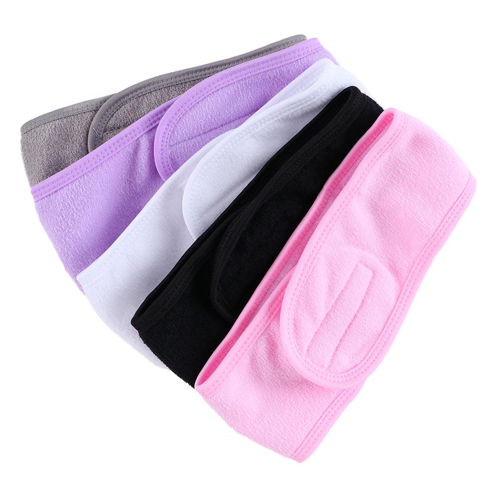 Fashion Wash Face Facial Adjustable Cosmetic Shower Tiara Turban Turban Head Band Makeup Hairband