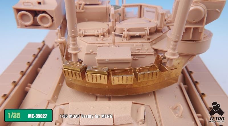 Tetra Model ME Series US M3A3 Bradley Cavalry Fighting Vehicle Plastic Model Parts ME3527 1/35 (MEN)