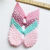 10PCS Glitter Fabric Cute Angel Wings Artificial Leather Appliques DIY Hair Accessories Decor Craft Gift for Anniversary