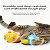 Plush Bird Shaped Wind Up Cat Toy, Bite Resistant Interactive Teaser for Cat Exercise