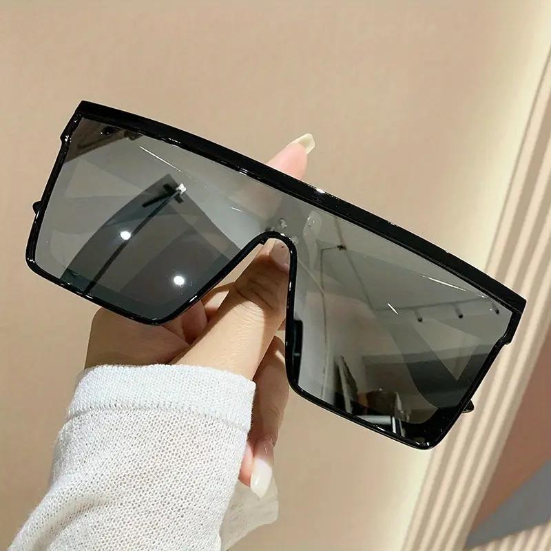 Cycling Large One Piece Brand Sunglasses For Women Men Shades UV400 Sun Sun Glasses For Driving Vacation Travel Eyeglasses