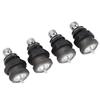 4 Sets Death Grip Ball Joint KRZRBJ10 Heavy Duty Ball Joint Replacement for Polaris RZR XP 2014‑2024