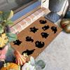 Halloween Home Decoration Atmosphere Mat Entrance Door Mat Kitchen Clown Floor Mat Entrance Mat