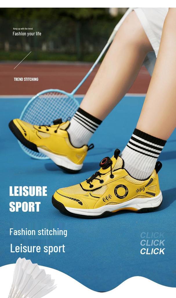 Breathable Non-Slip Unisex Children's Badminton & Tennis Shoes