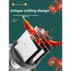 1pc Pressed Garlic Chopper Electroplate Garlic Onion Cutter Chop Tomato Crusher Fruit Vegetable Tools Home Kitchen Gadgets