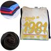 Funny Made In 1981 Limited Edition Birthday Gift Graphic Tshirts Men Fashion Casual Tshirt 100 Cotton Loose Oversized T Shirt